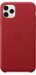 Apple Kožený kryt iPhone 11 Pro Max (PRODUKT) ČERVENÝ