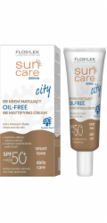NoName FLOSLEK Sun Care Derma City Mattifying BB krém na obličej SPF50+ pro mastnou a smíšenou pleť 30ml