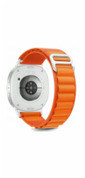 Tech-Protect NYLON PRO SAMSUNG GALAXY WATCH 8 / CLASSIC (40 / 44 / 46 MM) ORANŽOVÁ