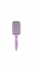 NoName SISTER YOUNG_Ovia kartáč na vlasy Lilac s kančími štětinami