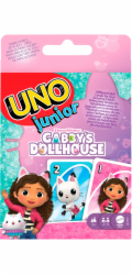 Mattel UNO Junior Gabi a kočičí domeček karetní hra pro děti (JLH17)