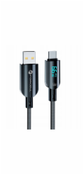 ForCell USB kabel USB-A - USB-C 1,2 m černý