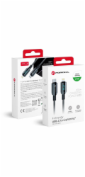 ForCell Kabel USB-C - Lightning 1,2 m černý