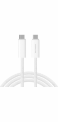 4smarts USB-C - USB-C kabel 1,5 m bílý (540959)