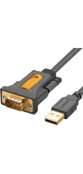 Ugreen USB-A - RS-232 USB kabel 1 m černý (20210B)