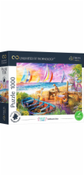 Trefl Puzzle 1000 Pohled na plachetnice Unlimited Fit Technology
