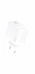 Dudao A28C 45W GaN nabíječka do zásuvky + USB-C kabel - bílá