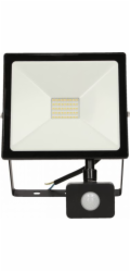 Orno LED světlomet ALLED 30W s PIR, 2400lm, IP44, 4000K, hliník+sklo