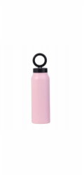 OEM láhev na vodu/splachovací láhev kovová s držákem kompatibilním s MagSafe 750ml růžová