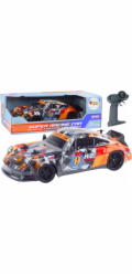 LeanToys RC auto 1:18 s gumovými kolečky, oranžové