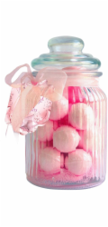Chlapu Chlap Spa Moments růžová pěnová koupelová bomba 20g