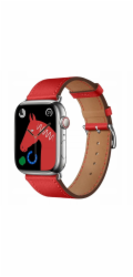 ForCell Řemínek pro Apple Watch F-Design FA20 Hole, umělá kůže, 38/40/41 mm, červený