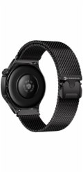 ForCell Řemínek pro Samsung Galaxy Watch F-Design FS10 magnetický ocelový 22 mm černý