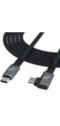 Wozinsky USB-C - USB-C kabel 1 m černý (5907769376696)