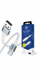 3mk kabel Hyper Cable N-SERIES A to C 1m 9V/2A 18W White / Black