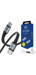 3mk kabel Hyper Cable N-SERIES C to C 1m 20V/5A 100W Black