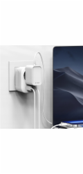 Tech-Protect Cestovní adaptér TA100, bílý, US-EU