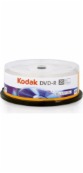 Kodak DVD-R 4,7 GB 16x 25 kusů (3936177 /1410325)