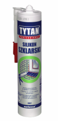 Tytan Titanové silikonové sklo hnědé 310ml