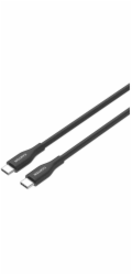 Usams USB kabel USB-C - USB-C 1 m černý
