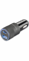 4smarts Nabíječka 4smarts Kfz-Ladegerät Rapid+ s Quick Charge a PD 27W schw.