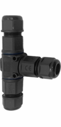 Orno T-konektor s rychlospojkou IP68, 3x4mm2, 400V/16A