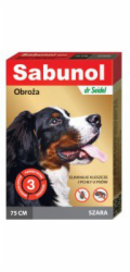 SABUNOL Obojek 75cm ŠEDÝ