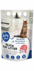 Duvo+ Premium silikonová stelivo pro kočky s květinami 2kg 5l