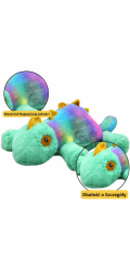 LeanToys Plyšový maskot chameleon barevný 45 cm