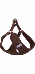 Nobby SÍŤOVÝ REFLEXNÍ POSTROJ NOBBY XXS HNĚDÝ 28-33cm