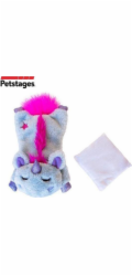 Petstages Mazlivá hračka pro kočky s jednorožcem Petstages