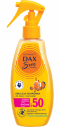 Dax Sun Ochranné mléko na opalování Dax Sun pro děti a miminka SPF50