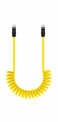 NoName USB kabel USB-C - USB-C 1,5 m žlutý (NL4992)