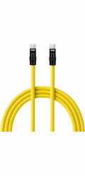 Newell NL4987 USB-C kabel 100W 2m silikonový žluto-černý