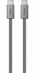 Aukey Kabel USB-C - USB-C 1m šedý (Aukey)