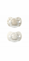 Suavinex 309060-FYZIOLOGICKÝ dudlík SX PRO 6-18M 2 ks béžové ptáčci