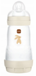 MAM BABY PERFECT START antistresová lahev 260 ml unisex béžová