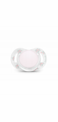 Suavinex 308929-FYZIOLOGICKÝ dudlík SX PRO SILICONE 0-6M RŮŽOVÁ POEZIE