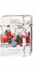 English Tea Shop Sada čajů Holiday White Prism, 12 pyramid