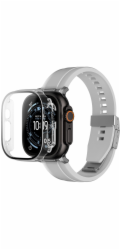 Amazingthing Ochranné sklo Radix Glass s pouzdrem pro Apple Watch UItra 3 49 mm - čiré