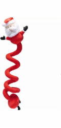 Cooper & Pals Beeztees Santa Claus spirálová hračka pro psa 32 cm