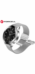 ForCell Magnetický ocelový řemínek pro Samsung Galaxy Watch 20 mm stříbrný