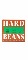 Hard Beans Coffee Tvrdá káva Beans Brazílie Kávová zrna Campo Das Vertentes 250g