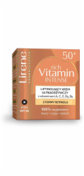 Lirene liftingový ultra výživný krém s SPF 20 a vitamíny A, C, E, B3, B5 50+ na den 50ml