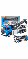 LeanToys Vozidlo, výložník, odtahovka, kovová kabina, světla, zvuky