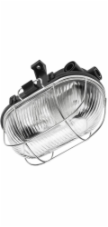 GTV Svítidlo Channel SANGUESA KAM E27 max. 40W AC220-240V IP54 mřížka z ABS/skla/kovu černá OS-KAM060-10