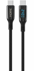Tiross USB kabel USB-C - USB-C 2 m černý (M105)