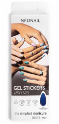 NeoNail Gelové samolepky , hybridní lak na nehty Easy On v samolepce M01 20 ks