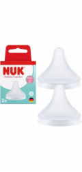 NUK dudlík do bot 2 kusy M SIL FLOWC 10124034 1/6