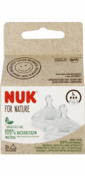NUK dudlík do bot 2 kusy L 9PRZ SIL 10124027 1/6